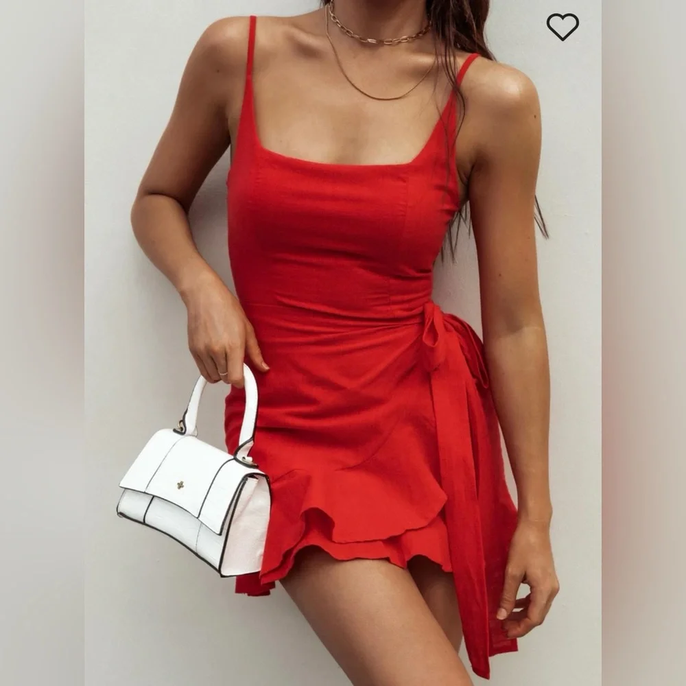 Princess Polly Love Lane Red Mini Dress - Picture 10 of 10
